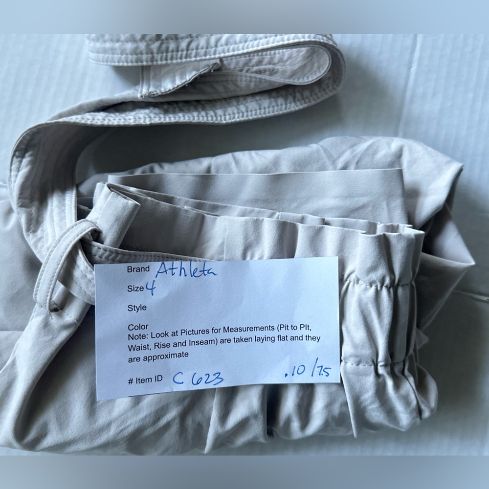 Athleta Skyline Pant ll Paperbag Pants Size‎ 4 - Picture 11 of 11